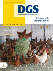 DGS Sonderheft Tiergesundheit (07/2021)