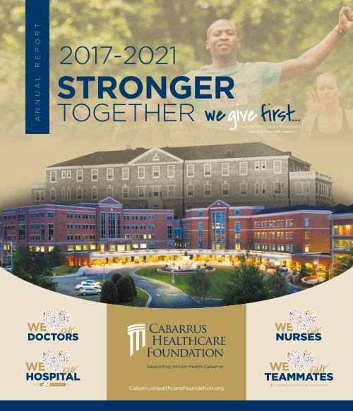 Cabarrus Healthcare Foundation 2021 Annual Report