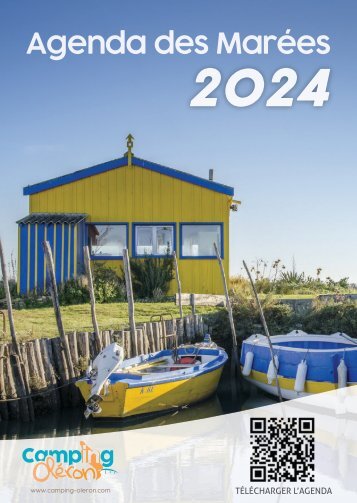 Agenda des Marées 2024 - Camping Oléron