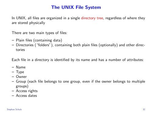 CSC322 C Programming and UNIX - Department of Computer ...