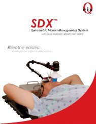 SDX™ Spirometric Motion Management System - Qfix