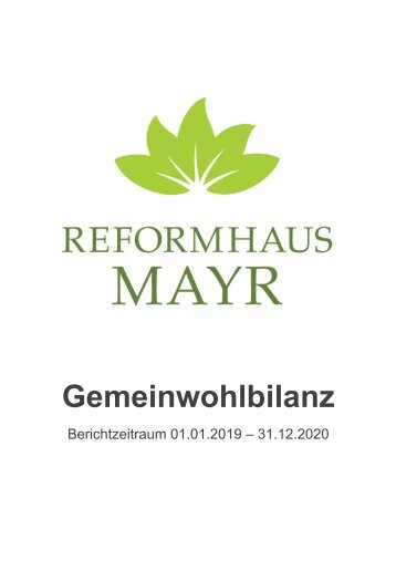 Gemeinwohlbilanz_Reformhaus Mayr