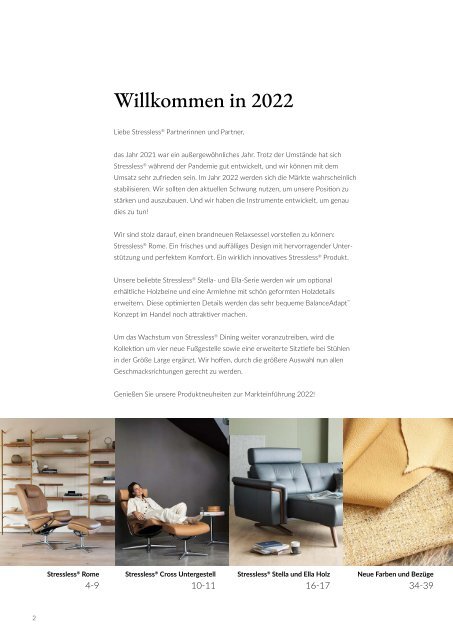 Stressless - Neuheiten 2022