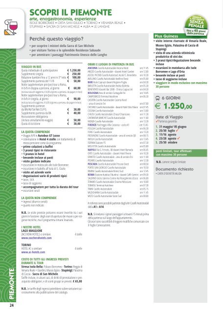 Catalogo GENERALE Guinesstravel 2022-2023
