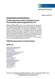 PDK-Berufsschulen in Deutschland NRW - LifePR.de