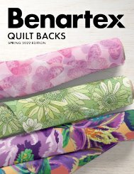 Benartex Quilt Backs - Spring 2022 Edition