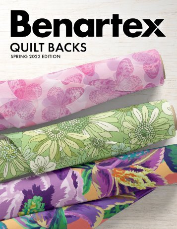 Benartex Quilt Backs - Spring 2022 Edition
