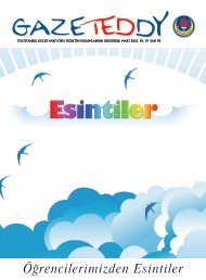 GAZETEDDY ESİNTİLER 98. SAYI