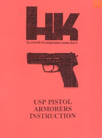 USP Armorer Manual - AR15.Com