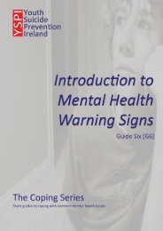CWSG6 - Introduction to Mental Health Warning Signs