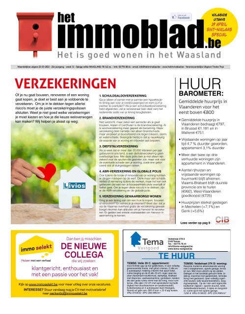 Het Immoblad - maart 2022