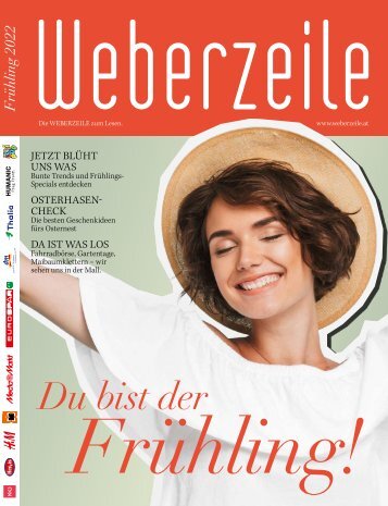 Weberzeile Frühlingsmagazin