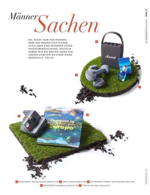 Weberzeile Frühlingsmagazin