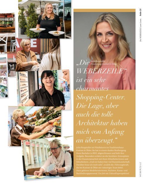 Weberzeile Frühlingsmagazin