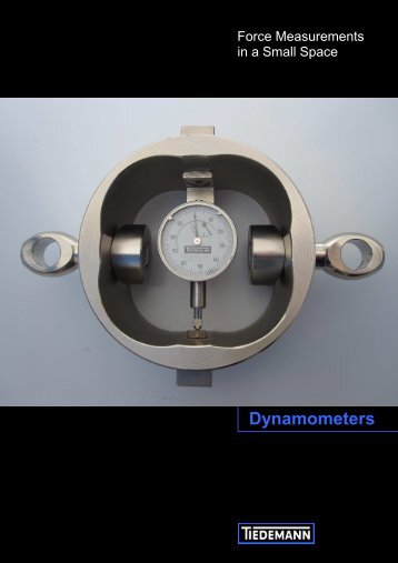 Ring Dynamometers - Tiedemann und Betz