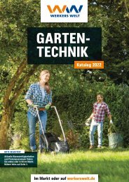 WW Gartentechnik Katalog 2022