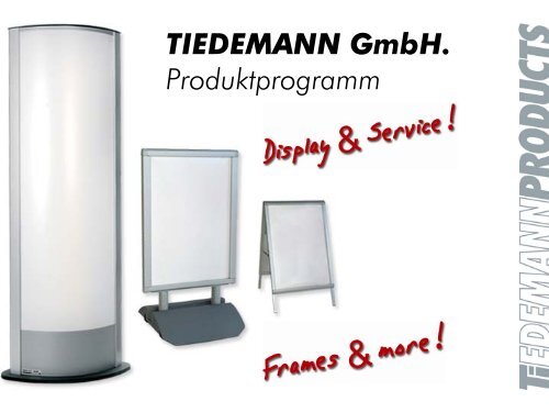 Dachaufsteller Prestige - Tiedemann Products