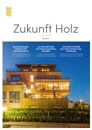 Zukunft Holz - Ausgabe 1/2021 - Hotels