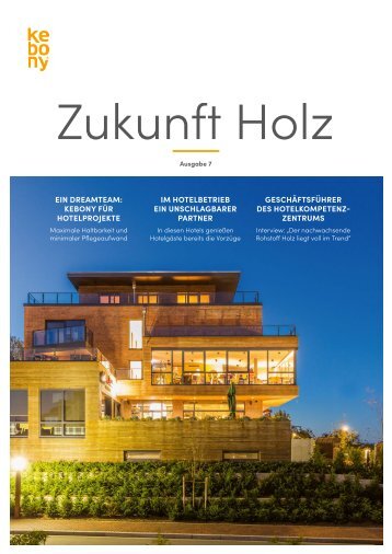 Magazin "Zukunft Holz" Nr. 7 - Hotels