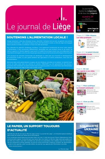 Journal de Liège - Mars 2022