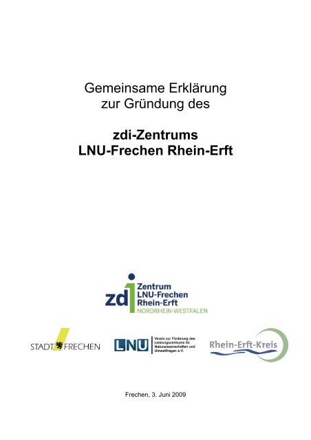 zdi-Zentrums LNU-Frechen Rhein-Erft - Peter Bastgen Erftstadt ...