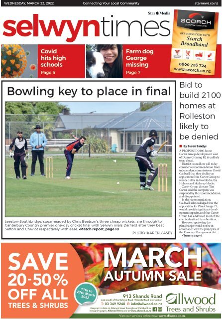 Selwyn_Times: March 23, 2022