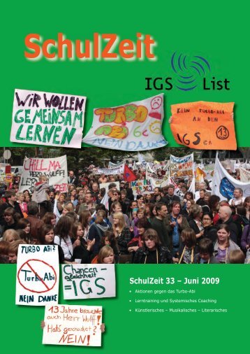 Schulzeit 33-12.indd - IGS List Hannover