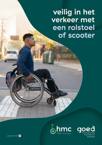 Gids 'veilig in het verkeer met een rolstoel of scooter'