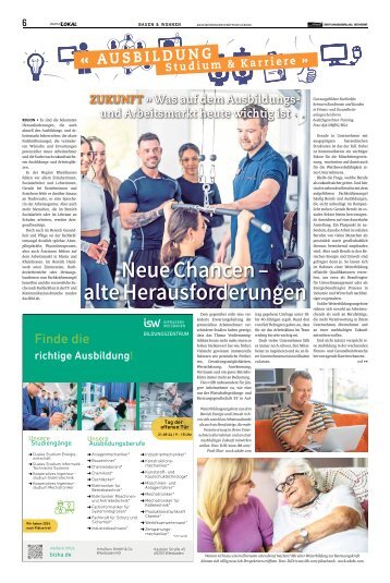 Ausbildung, Studium & Karrieren