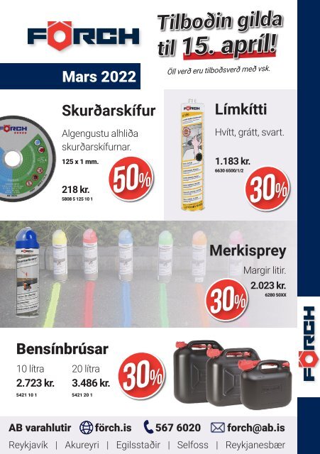 Förch mars 2022