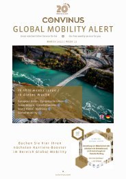 CONVINUS Global Mobility Alert Week 12.2022