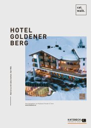 CatWalk # Hotel Goldener Berg