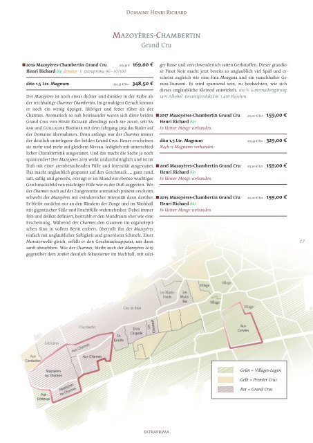 Extraprima Magazin 2022-01 Henri Richard – Begeisternde Burgunder