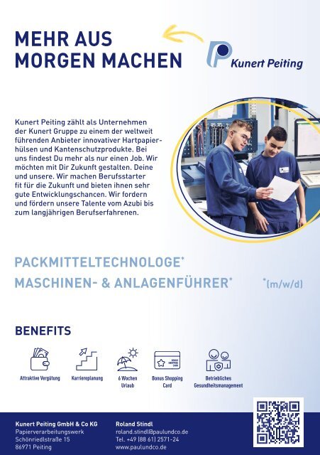 SAM2022 - Schongauer Ausbildungsmarkt - Infobroschüre 