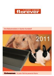 Katalog Kleintierzubehör ohne Preis - Florever Europe GmbH