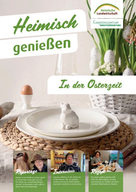 Heimisch genießen | In der Osterzeit | 1-2022