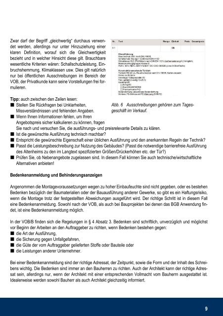 ProfiWissen Beanstandungen Innentüren - i&M