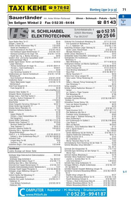 Blomberg Lippe  ÖTB 21/22