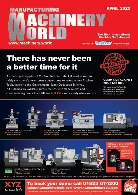 Manufacturing Machinery World April 2022