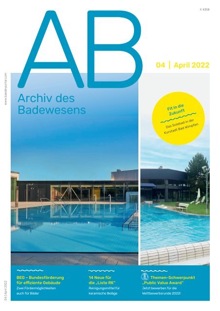 AB Archiv des Badewesens April 2022