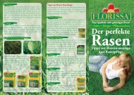 Der perfekte Rasen Tipps zur Rasenneuanlage und ... - Florissa