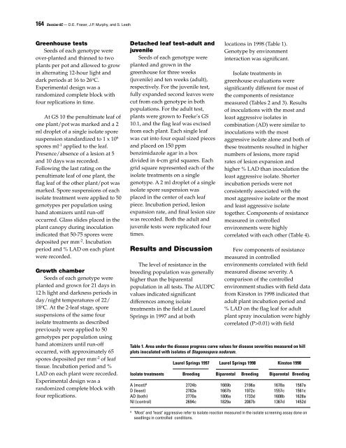 Septoria and Stagonospora Diseases of Cereals - CIMMYT ...