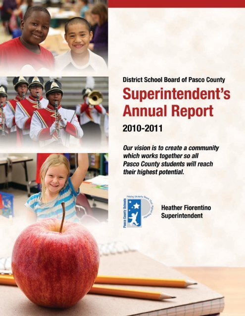 Annual Report for 2010-2011 - Pasco County Schools