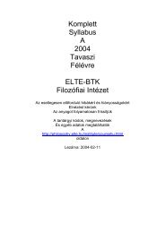 komplett_syllabus_20.. - ELTE BTK Filozófia Intézet