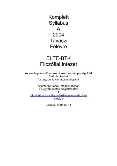 komplett_syllabus_20.. - ELTE BTK Filozófia Intézet