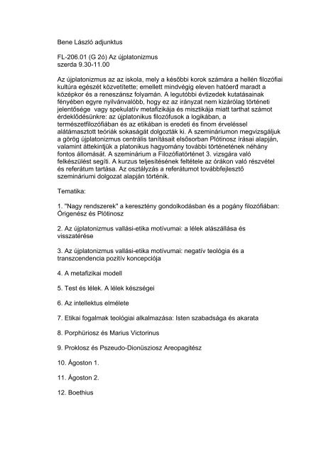 komplett_syllabus_20.. - ELTE BTK Filozófia Intézet