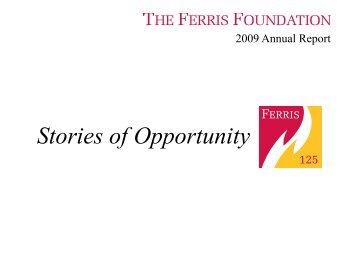 Contributions - Ferris State University
