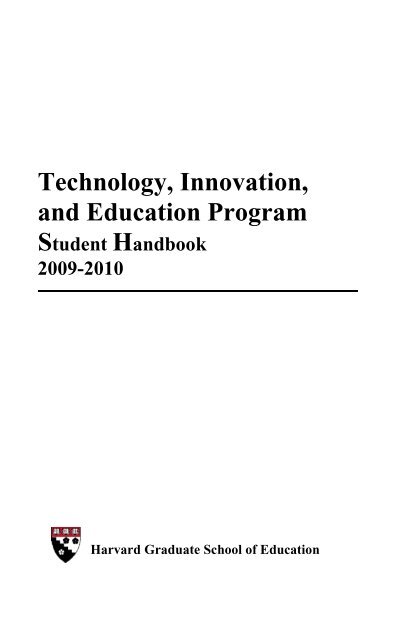 Harvard School Of Education >> Tie Student Handbook Harvard Graduate School Of Education Harvard School Of Education >> Tie Student Handbook Harvard Graduate School Of Education