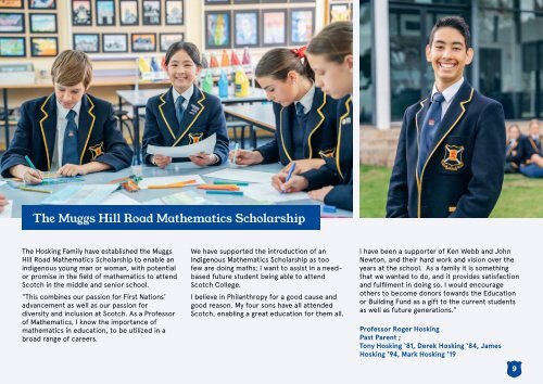 Scotch College Philanthropy Impact Report 2021