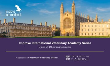 Improve International Veterinary Academy Series